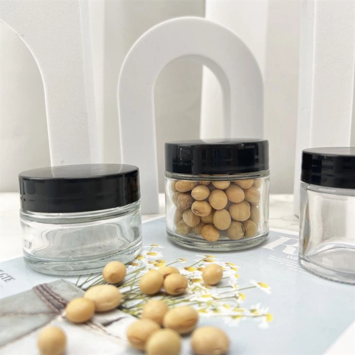 Clear Food Storage Jars